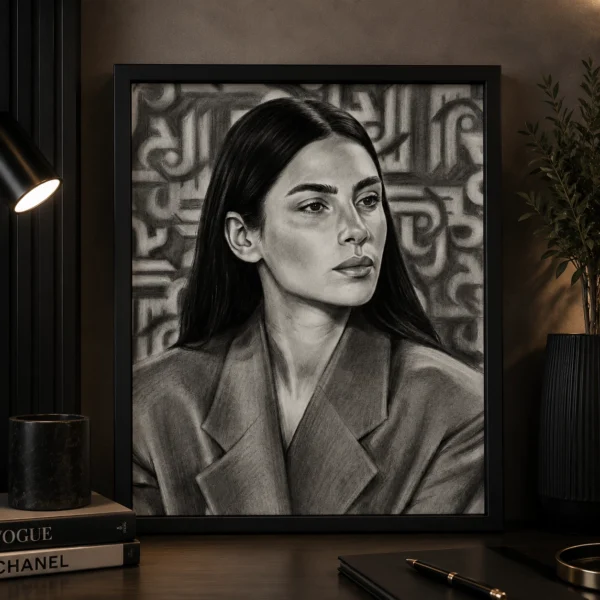 رسم فحم
